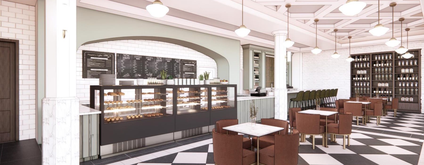a restaurant rendering